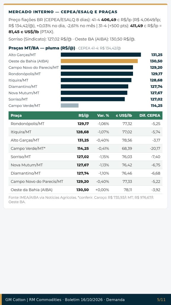 Revista GM Cotton 16/10/2026 – página 5 de 11